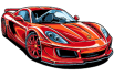 Logo Coche Rojo